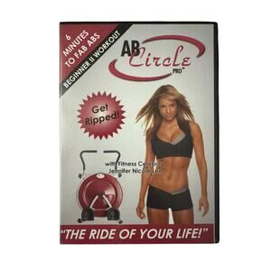 Ab Circle DVD 6 Minutes to Fab Abs with Jennifer Nicole Lee Beginner II